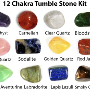 12 Chakra Tumble Stone Kit