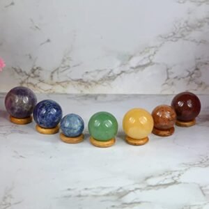 7 Chakra Balls Size 20-25 mm Approx.