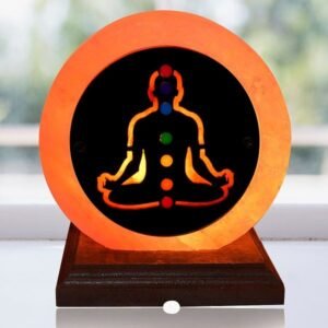 7 Chakra Himalayan Rock Salt Lamp