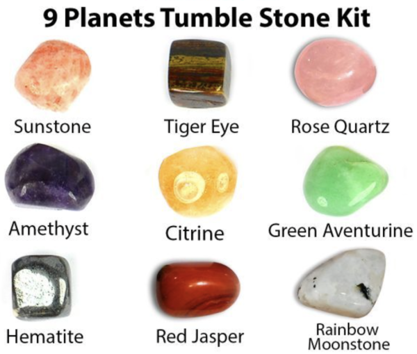 9 Planets Tumble Stone Kit