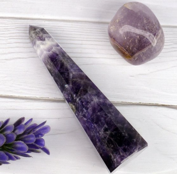 Amethyst Crystal Pencil / Obelisks