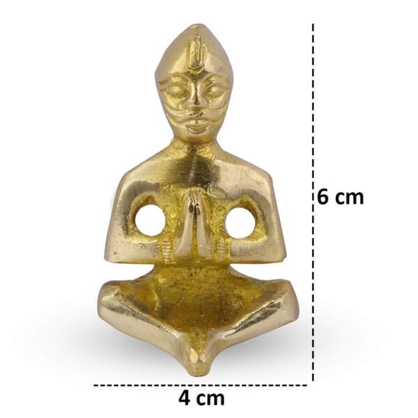 Brass Vaastu Purush Idol - Image 4