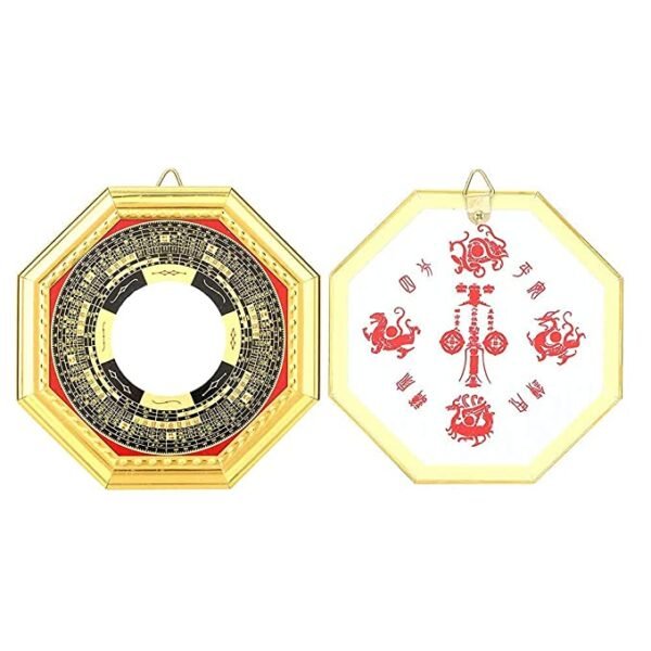 Chinese Traditional Feng Shui Ba Gua Mirror Pakua for Protection Bring Good Business Luck 13.5cm / 5.3in (Convex) - Image 3