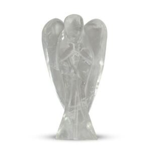 Clear Quartz Crystal Angel Charged