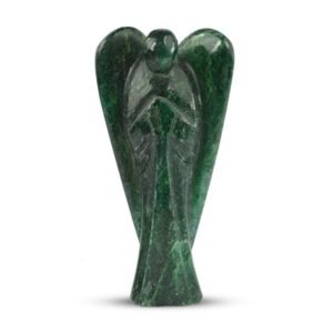 Green Aventurine Crystal Angel Charged