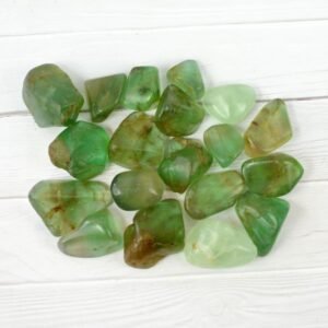 Green Fluorite Tumble Stone
