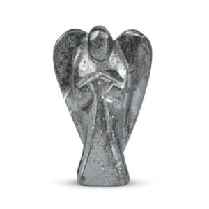 Hematite Crystal Angel Charged