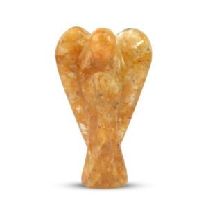 Indian Citrine Crystal Angel Charged