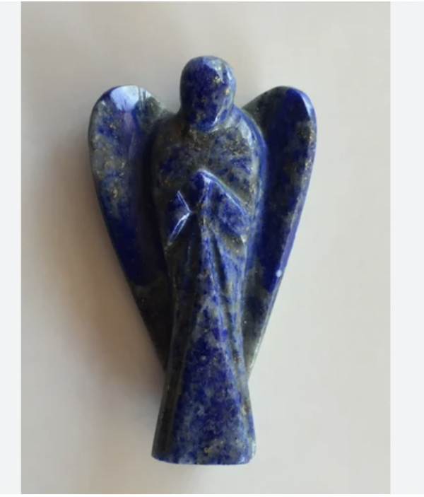 Lapis Lazuli Crystal Angel Charged