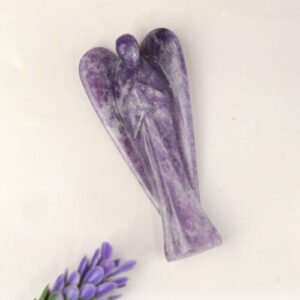 Lepidolite Crystal Angel Charged