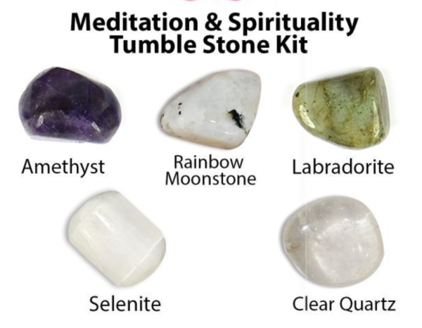 Meditation & Spirituality Tumble Stone Kit