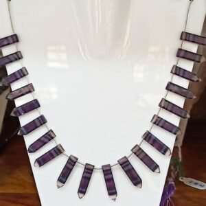 Multi Fluorite Designer Necklace