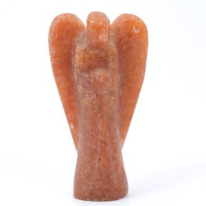 Peach Aventurine Crystal Angel Charged