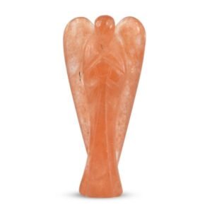 Red Aventurine Crystal Angel Charged