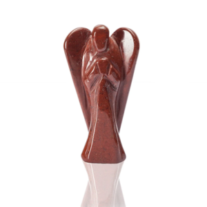 Red Jasper Crystal Angel Charged