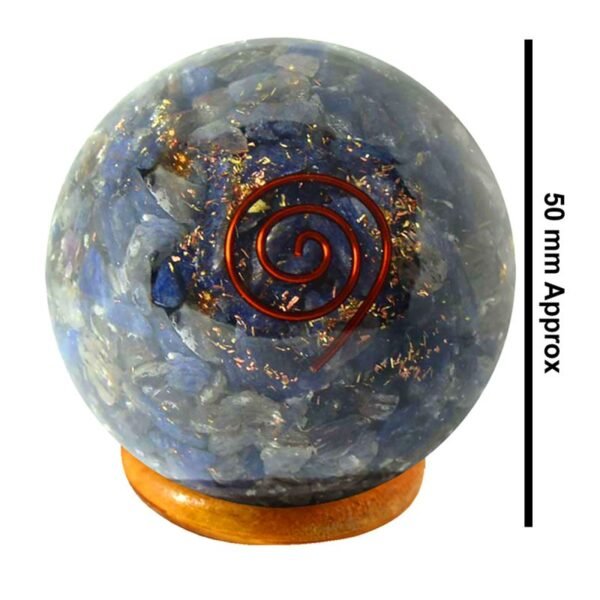 Sodalite Orgone / Orgonite Ball - Sphere