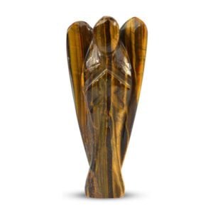 Tiger Eye Crystal Angel Charged