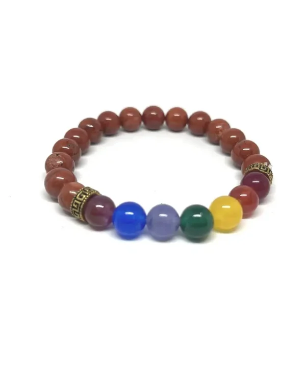 Jasper 7 Chakra Bracelet