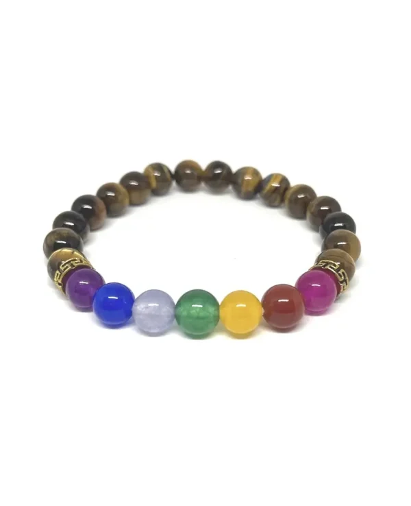 Tiger 7 Chakra Bracelet