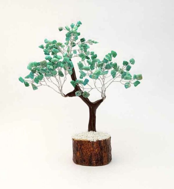 Charged Blue Amazonite Gemstone Tree