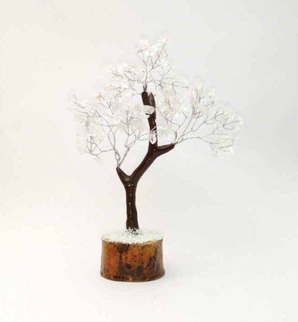 Clear Quartz Gemstone Tree Charged